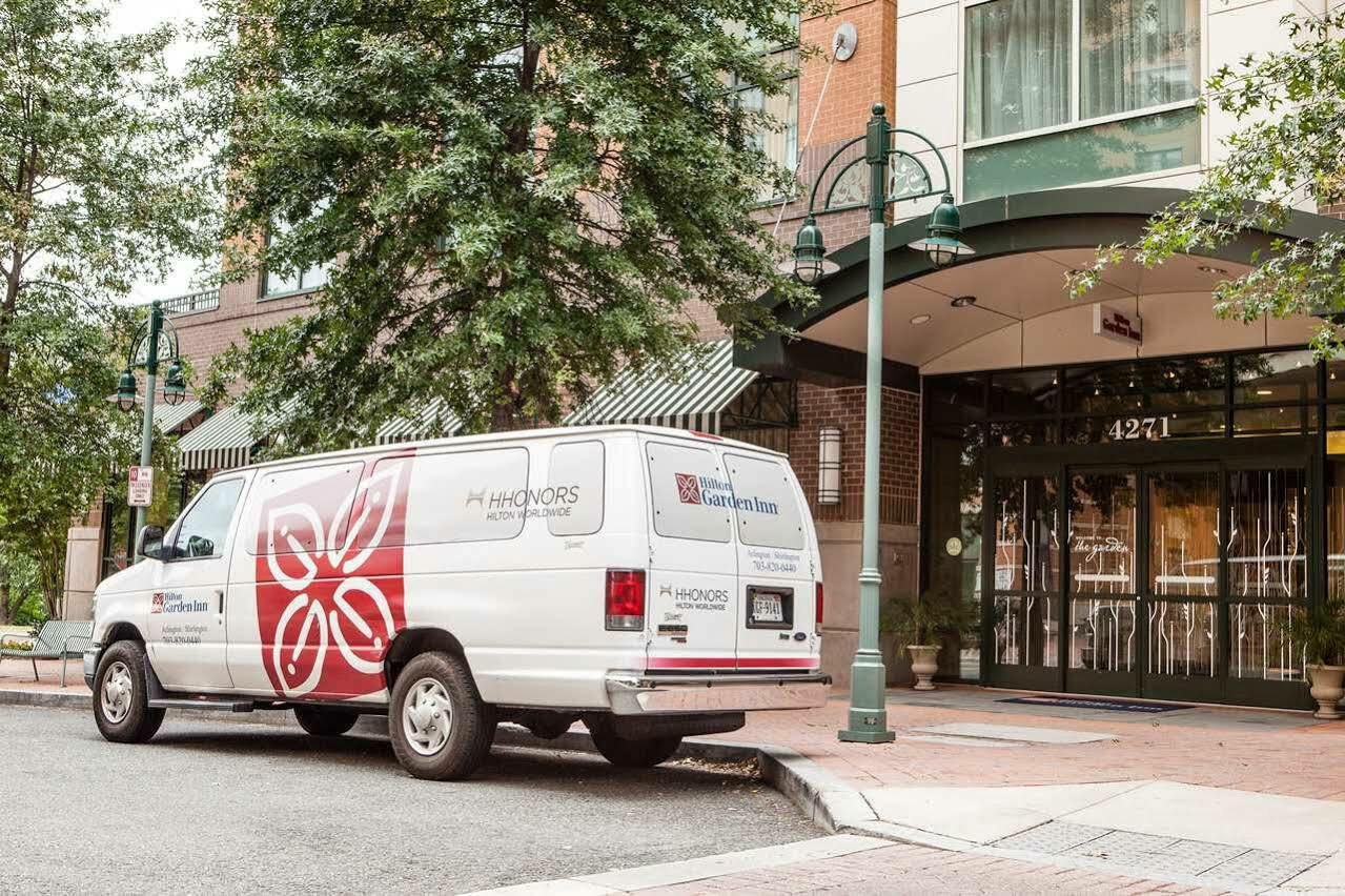 Hilton Garden Inn Shirlington Arlington Exterior foto